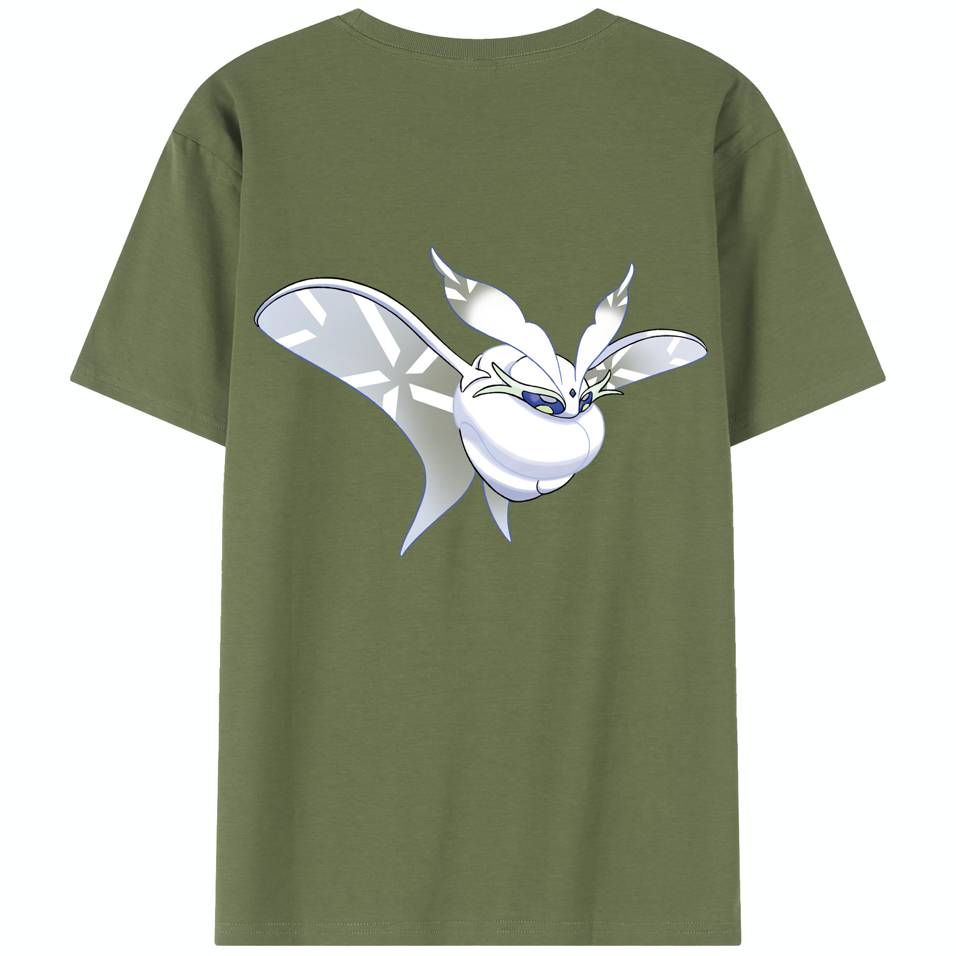 （画像用） ポケットモンスター Pokémon 綿100％半袖Tシャツ（背面プリント）